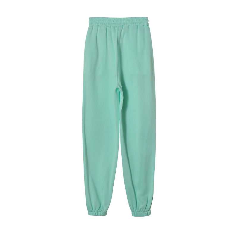 Modetrend Damenbekleidung, langärmeliger Sport-Casual-Anzug mit Taillen-Zweiteiler