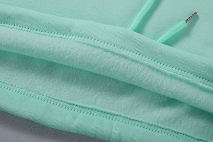 Modetrend Damenbekleidung, langärmeliger Sport-Casual-Anzug mit Taillen-Zweiteiler