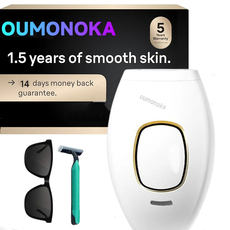 Neue permanente IPL-Laser-Haarentfernungs- und Haarschneidemaschine, Haarglätter, Vibrationsrasierer für Männer, Laser-Epilierer für Gesichtshaare für Frauen