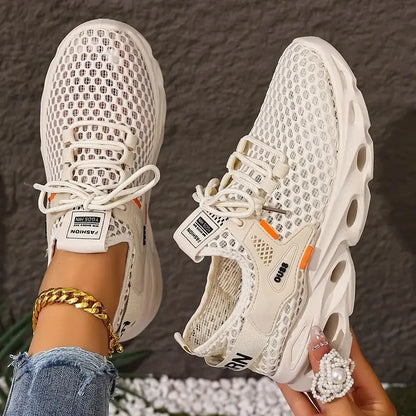 Atmungsaktive Mesh-Sneaker für Damen