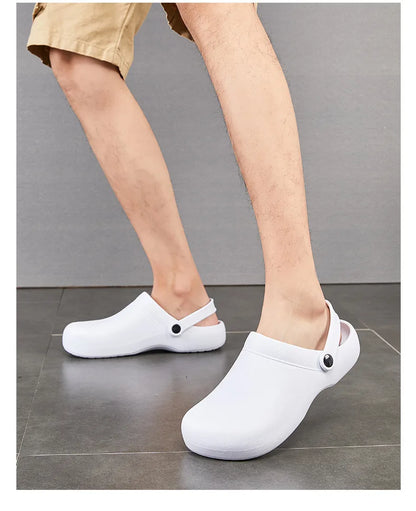 Professionelle chirurgische Schuhe Wasserdicht Ölbeständig Rutschfeste Krankenschwester-Schuhe Hotel-Spezial-Arbeitsschuhe Komfortables EVA-Material