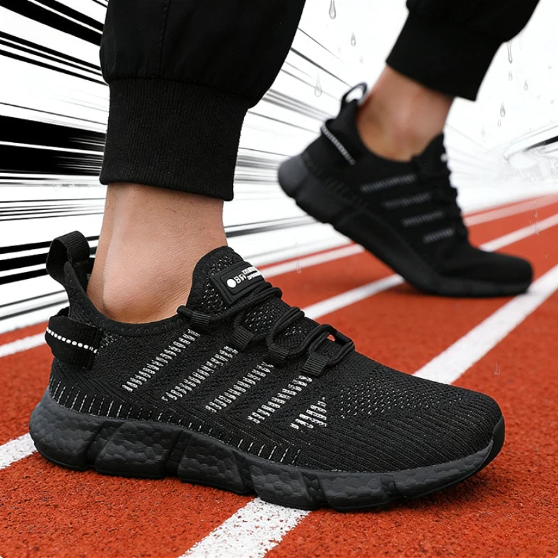 Herren Leichte Laufschuhe Minimalistische Sportliche Atmungsaktive Walking-Sneaker Athletische Jogging-Turnschuhe Outdoor-Fitness-Schuhe für Männer