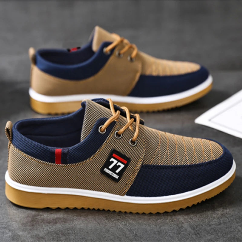 2025 Neue Modische Trendige Herrenschuhe Lässige Sportschuhe Bequem und Vielseitig Gestrickt