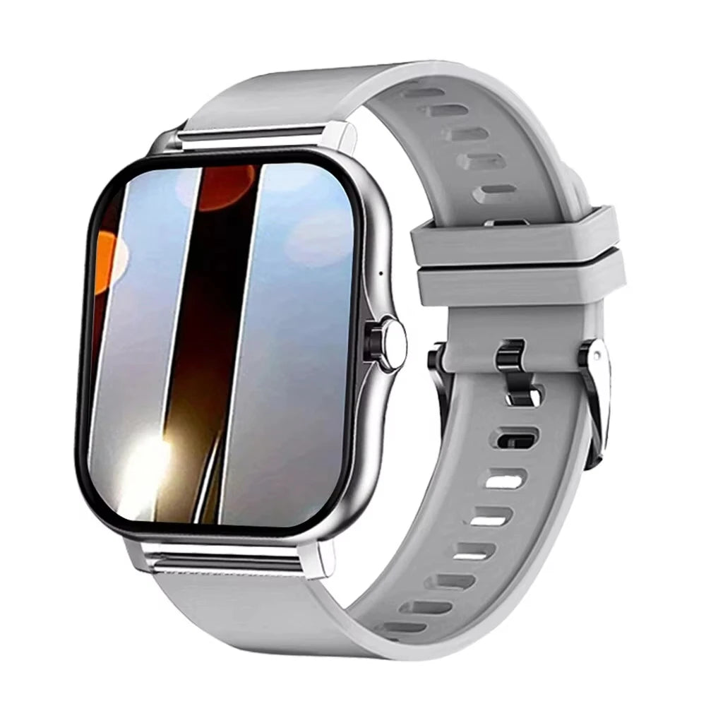 LAXASFIT 2025 Neue Herren Smartwatch Damen Geschenk Voller Touchscreen Sport Fitness Uhr Bluetooth-Anruf Smartwatch