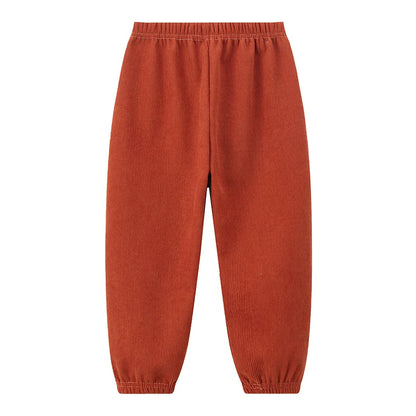 1 oder 2  Stück Herbst- und Winter-Kinder-Sporthose mit Nadelstreifen für Jungen und Mädchen, dick und warm