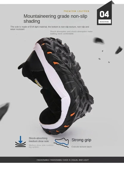 Neue Outdoor-Wanderschuhe, Camping-, Lauf-, Jogging-, Freizeitwander-, wasserdichte, rutschfeste, atmungsaktive Sportschuhe, Größe 38-50