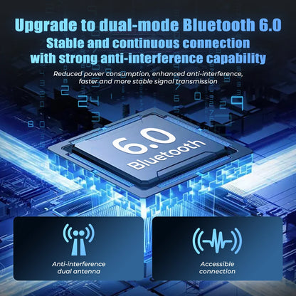 HTC NE49 Bluetooth-Kopfhörer V6.0 TWS Sport Wireless Kopfhörer Ultra geringe Latenz Gaming-Headset Ohrhörer Lange Lebensdauer