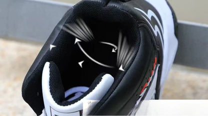 Neue rutschfeste Herren-Sneaker High-Top Herren-Basketballschuhe Luxuriöse bequeme Laufschuhe Modische vielseitige Freizeitschuhe