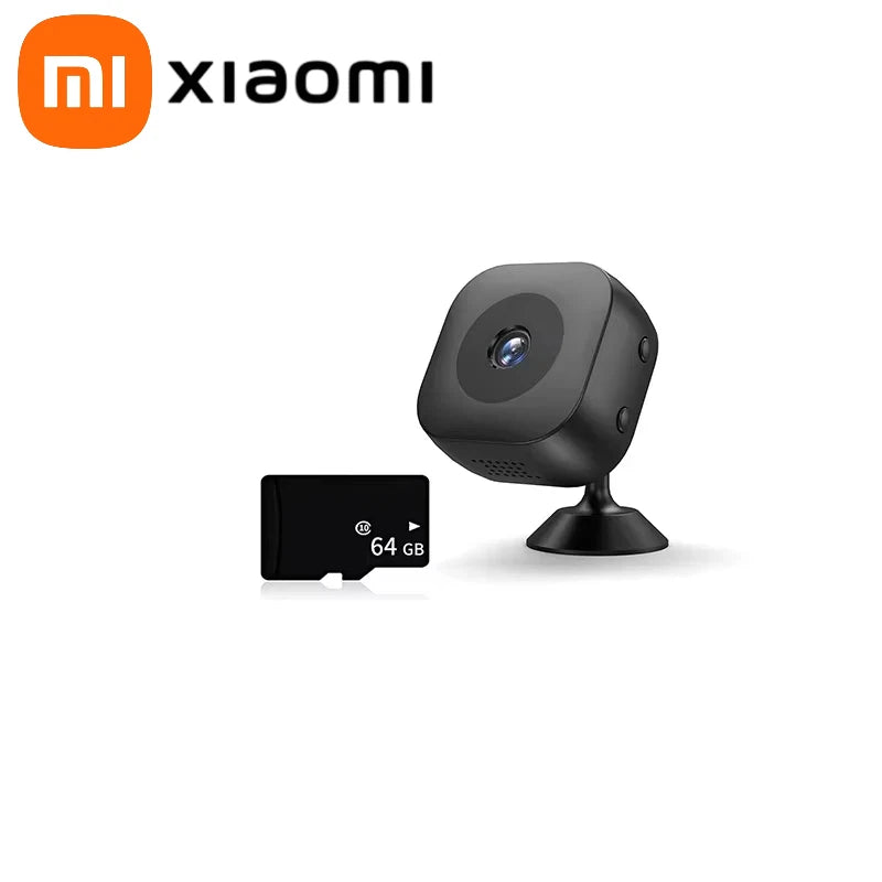 XIAOMI Sicherheitskamera 4K Mini Vollfarb-Nachtsicht Hochauflösendes WiFi-Überwachungsgerät Wasserdicht Bewegungserkennung Heimüberwachung