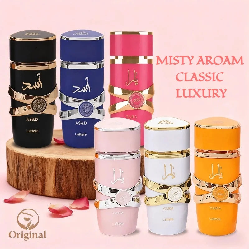100ML Original Yara Parfüm für Frauen & Männer, Hochwertiges Arabisches Eau de Parfum Spray, Lang anhaltender Pheromon-Leichtduft
