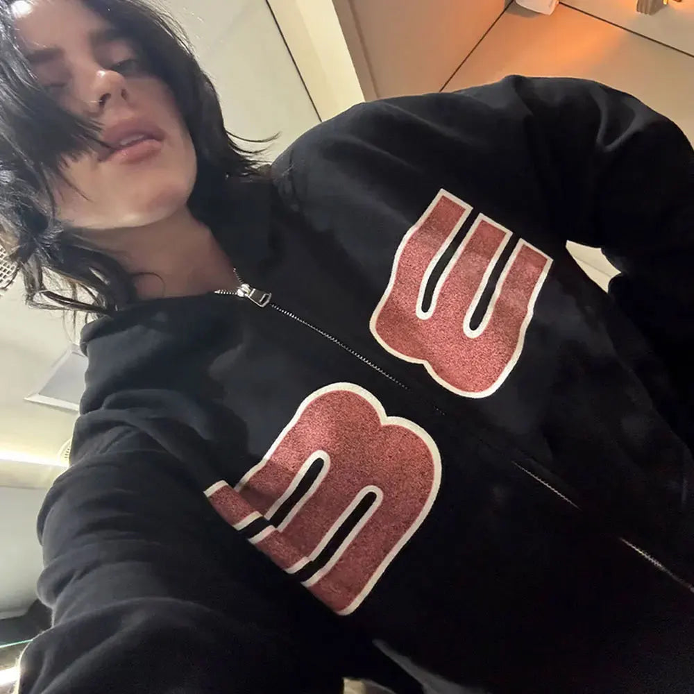 Hit Me Hard and Soft 2025 Tour Reißverschluss-Hoodies für Männer und Frauen Harajuku Pullover Mode Hip-Hop Zip-Up-Sweatshirts Jacken Fan-Geschenk