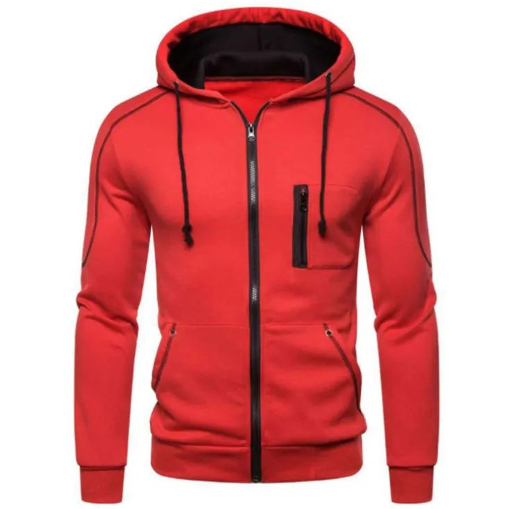 Herren Hoodie Schwarz Weiß Army Grün Rot Kapuzenfarbe Block Fleece Cooler Lässiger Winterbekleidung Pullover Hoodies Sweatshirts