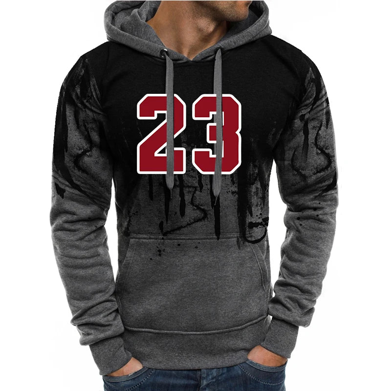 Lässige Kapuzenpullover Jogging-Sweatshirts für Männer Top-Mode Bequeme Herbst-Winter-Alltagskleidung Sport-Sweatpants