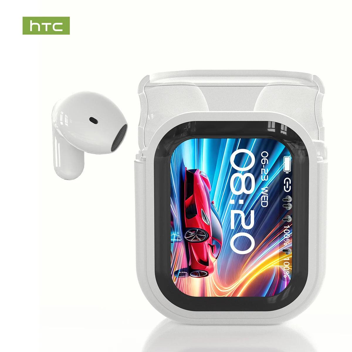 Übersetzer HTC NE20 Neue Bluetooth 6.0 Kabellose Kopfhörer Übersetzungs-Ohrhörer IPX4 Wasserdichtigkeitsbewertung Lange Akkulaufzeit