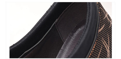Business-Lederschuhe für Herren 2025 Neue Komfort-Trend Flache Arbeitsschuhe Freizeit-Mokassins Sneaker zum Hineinschlüpfen Große Herren-Loafer