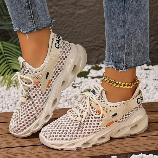 Atmungsaktive Mesh-Sneaker für Damen