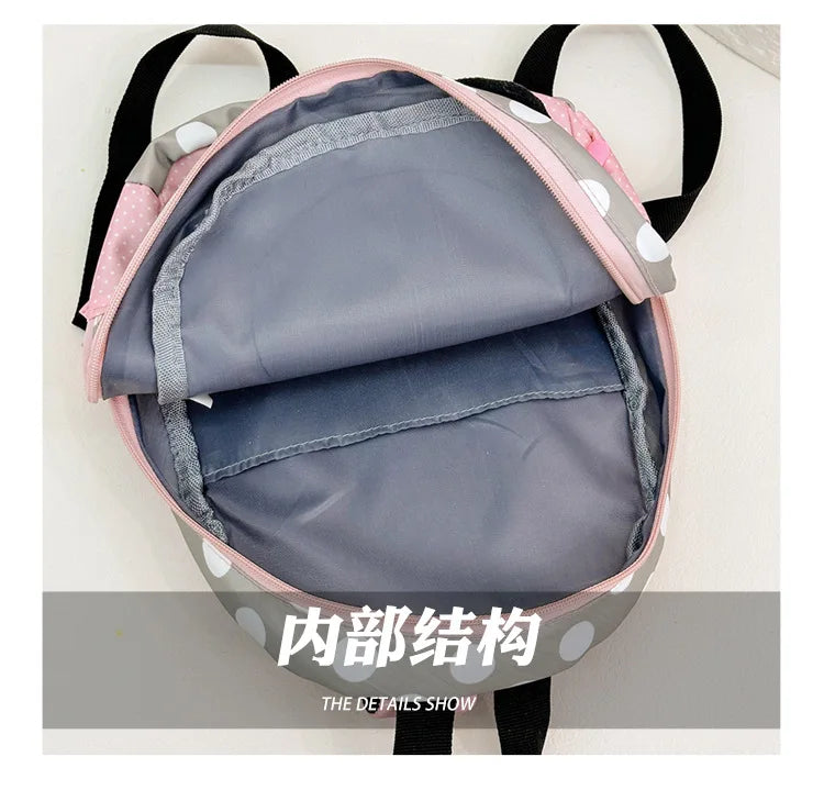 Disney Cartoon-Rucksack für Babys Jungen und Mädchen Minnie Mickey Mouse Kinder Süßer Schulranzen Kindergarten-Rucksack Geschenk für Kinder