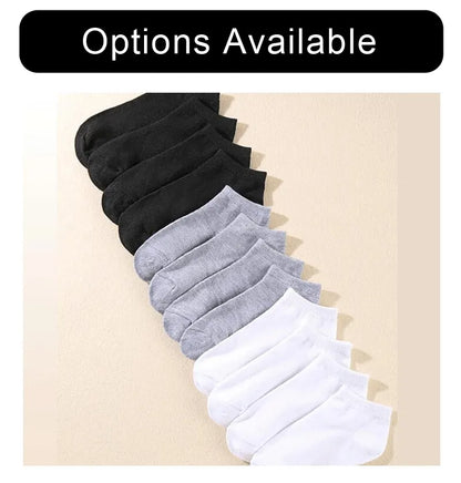10/12/20/40 Paar One Size (EU 38-44) Unisex Bootssocken Business Sport Schweißaufnahme Sommer Herbst Einfarbig Weiche Knöchelsocken Ohne Fusseln