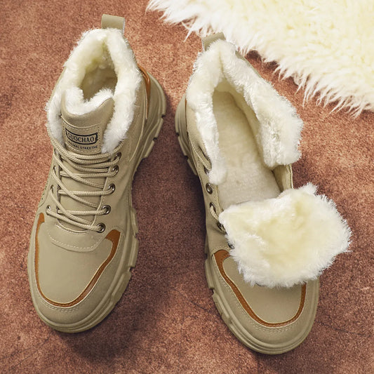 2025 neuer Stil, angesagt, modisch, Baumwollstiefel, warm, strapazierfähig, bequem