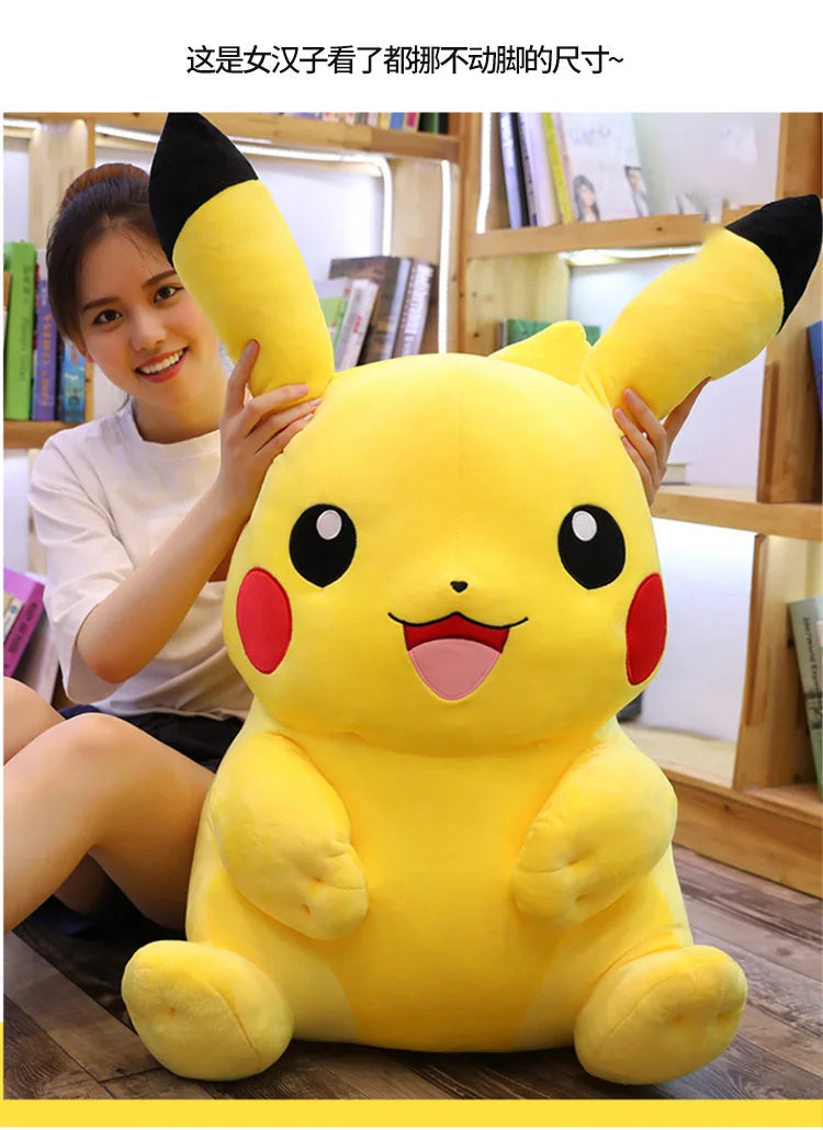 Pokemon Pikachu Plüschspielzeug Cartoon & niedliche Anime Kinder Spielzeug Stoffpuppe Valentinstagsgeschenk Heimdekoration