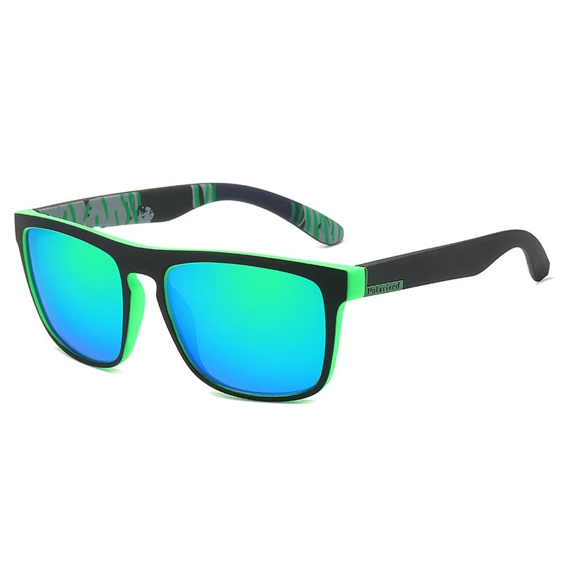 Modische Vintage-Quadrat-Polarisierte Sonnenbrille, Luxusmarke Designer-Sonnenbrille, UV400