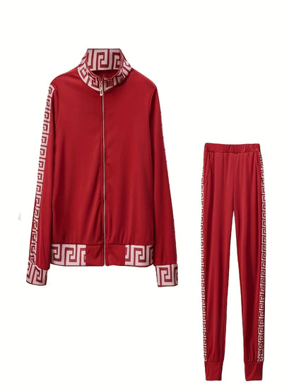 2026  Neuer Stylischer Freizeit-Anzug - Zweiteiler Anzug (Jacke + Hose)