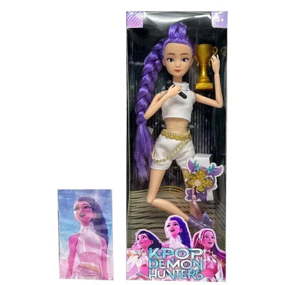 NEUE Puppenspielzeug KPOP Demon Hunters Actionfigur Spielzeug Rumi Mira Zoey Schöne Prinzessin Baby Puppe aus Plastik DIY Spielzeug für Mädchen