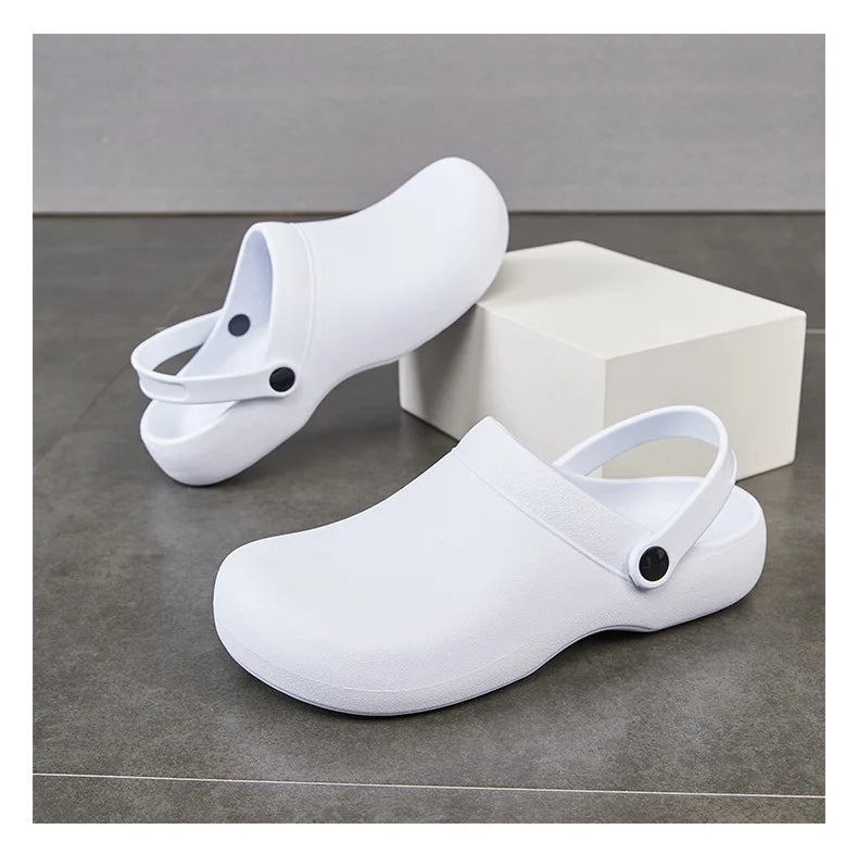 Professionelle chirurgische Schuhe Wasserdicht Ölbeständig Rutschfeste Krankenschwester-Schuhe Hotel-Spezial-Arbeitsschuhe Komfortables EVA-Material