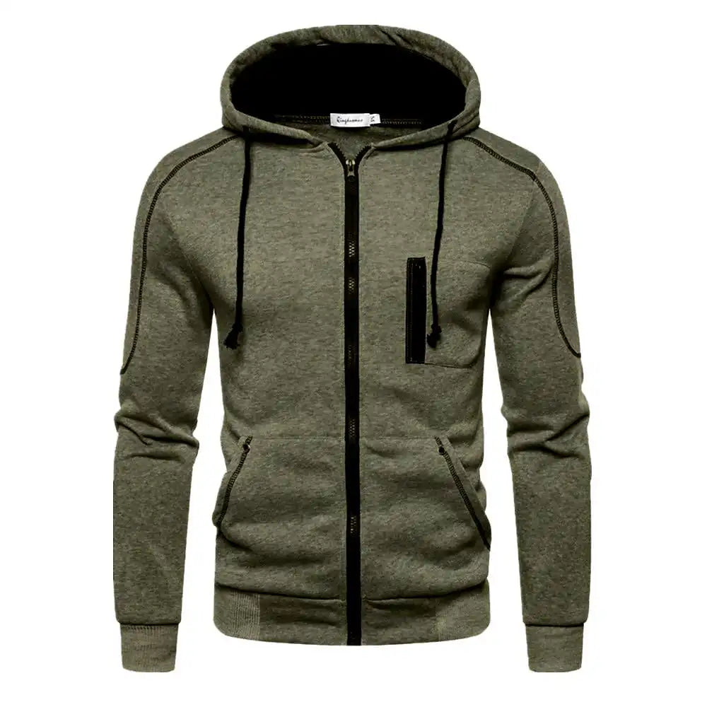 Herren Hoodie Schwarz Weiß Army Grün Rot Kapuzenfarbe Block Fleece Cooler Lässiger Winterbekleidung Pullover Hoodies Sweatshirts