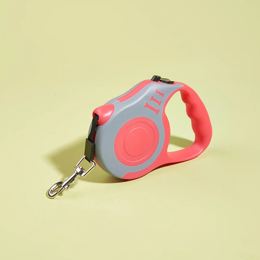 3m 5m Hundeleine für kleine Hunde und Katzen, automatische, ausziehbare, strapazierfähige Nylonleine für Welpen, Outdoor, Reisen, Spaziergänge, Wandern, Zugseil