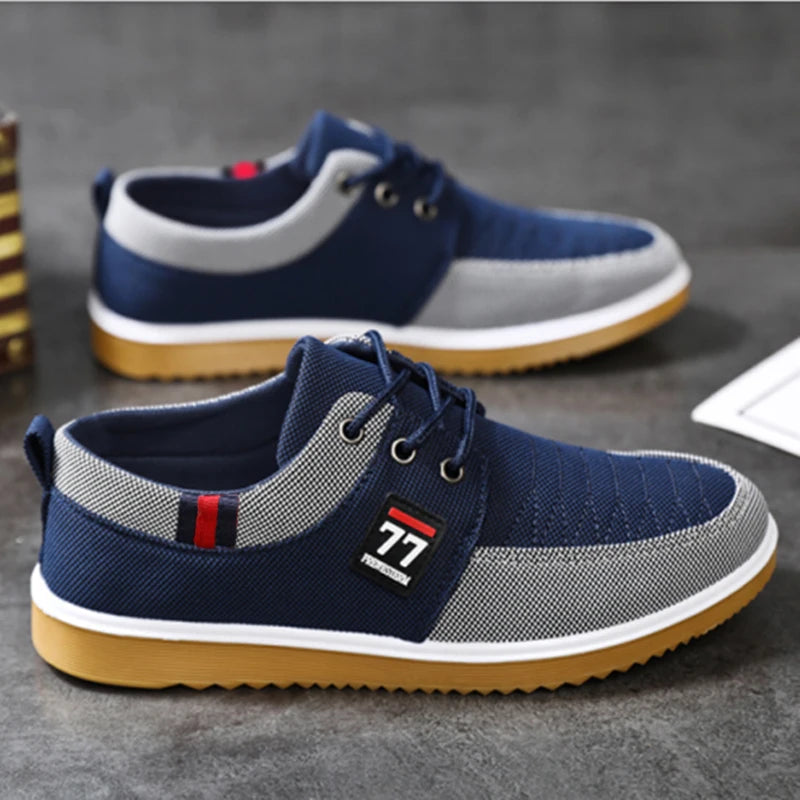 2025 Neue Modische Trendige Herrenschuhe Lässige Sportschuhe Bequem und Vielseitig Gestrickt