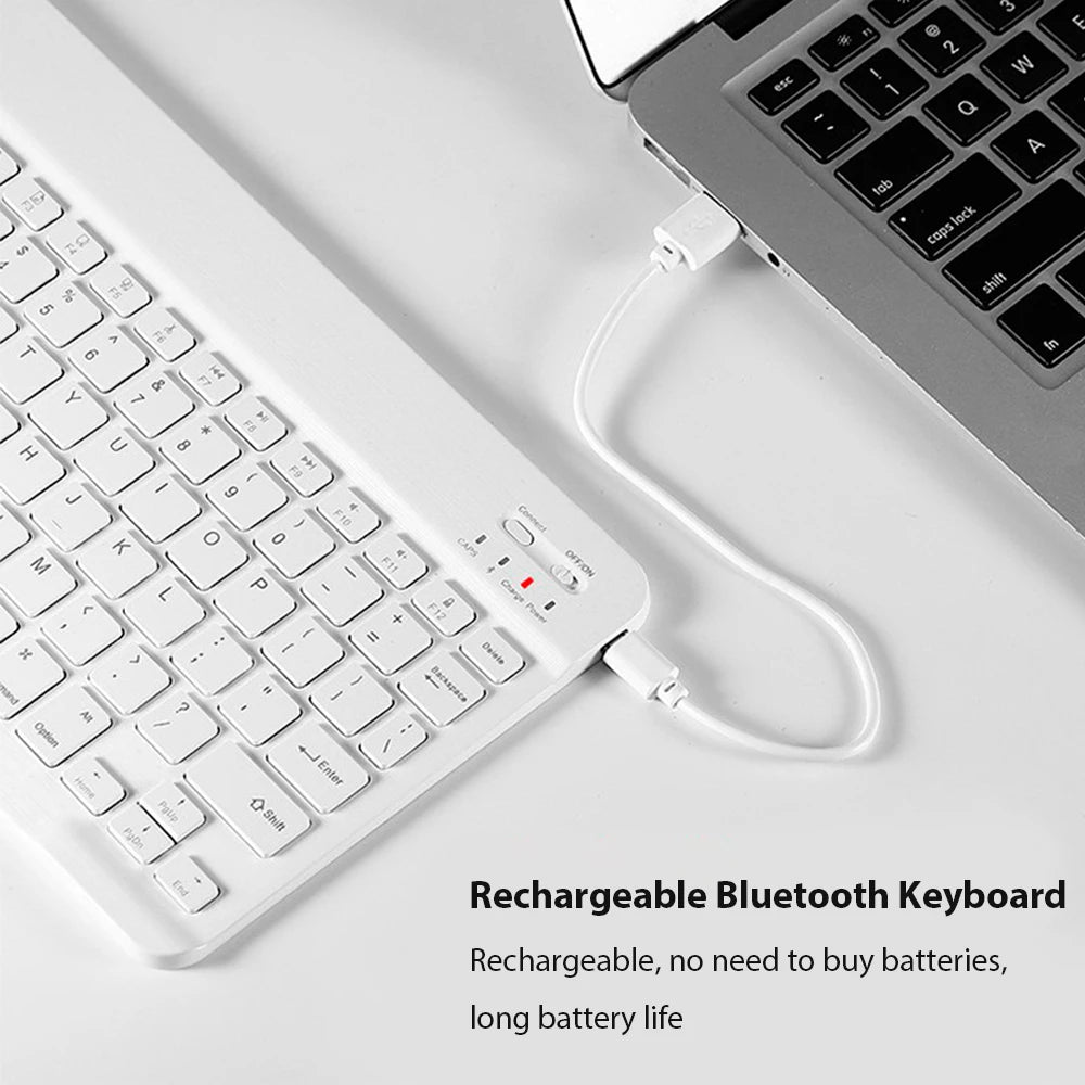 Bluetooth kabellose Tastatur Universelle Handy-Tablet-Tastatur und Maus Mini Bluetooth Tastatur iPad Tastatur Zubehör