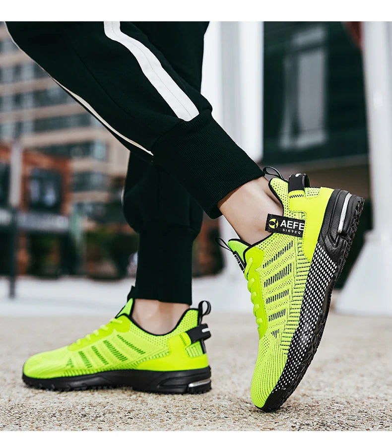 Neue Herren Laufschuhe Atmungsaktive Outdoor-Sportschuhe Leichte Sneakers für Herren Bequeme Sporttrainingsschuhe