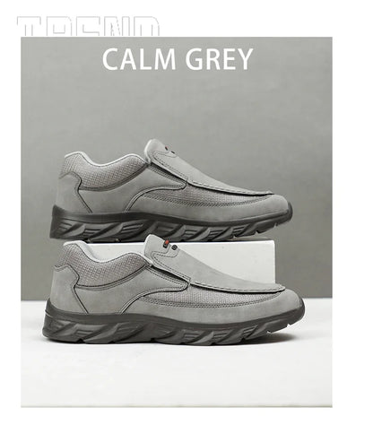 Herren Kunst-Lederschuhe Lässige Schuhe Atmungsaktive Loafers Herren Sneaker Neue Bequeme Lederschuhe Flache Schuhe Herren Sneaker