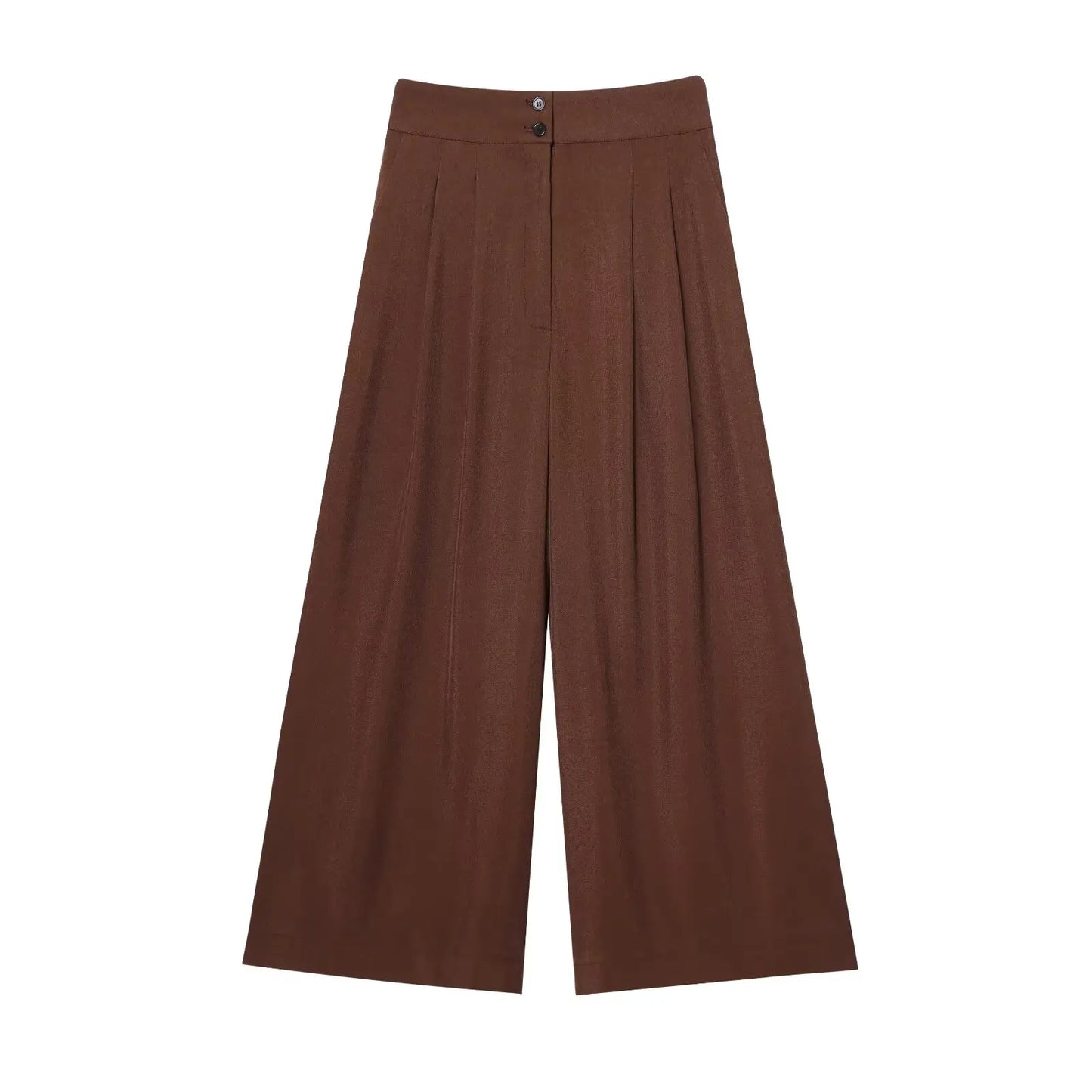 TFMLN Fashion Damenanzug Hosenanzüge Ärmelloses V-Ausschnitt Top mit Gürtel Gerade Hose Set 2025 Frühling Sommer Büro 2-teiliger Set