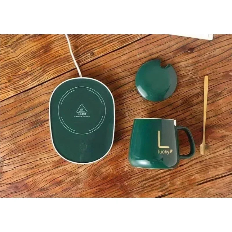2025 warme und isolierte Kaffeetassen aus Keramik, konstant temperierte Tassen, 55-Grad-warme Keramiktasse mit Jiapin-Tassen-Geschenkbox-Sets