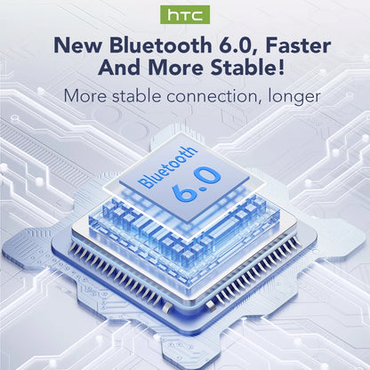 Übersetzer HTC NE20 Neue Bluetooth 6.0 Kabellose Kopfhörer Übersetzungs-Ohrhörer IPX4 Wasserdicht Lange Akkulaufzeit