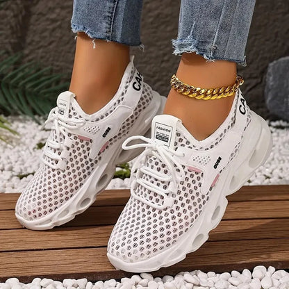 Atmungsaktive Mesh-Sneaker für Damen