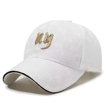 Unisex NY Buchstaben-Stickerei  Verstellbare Basecap