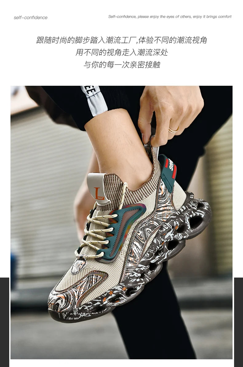 Herrenschuhe Sneaker Männer Freizeit Herrenschuhe Turnschuhe Luxus Schuhe Trainer Rennen Atmungsaktive Schuhe modische Laufschuhe für Frauen