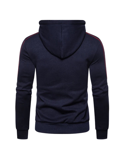 Herren Hoodie Schwarz Weiß Army Grün Rot Kapuzenfarbe Block Fleece Cooler Lässiger Winterbekleidung Pullover Hoodies Sweatshirts