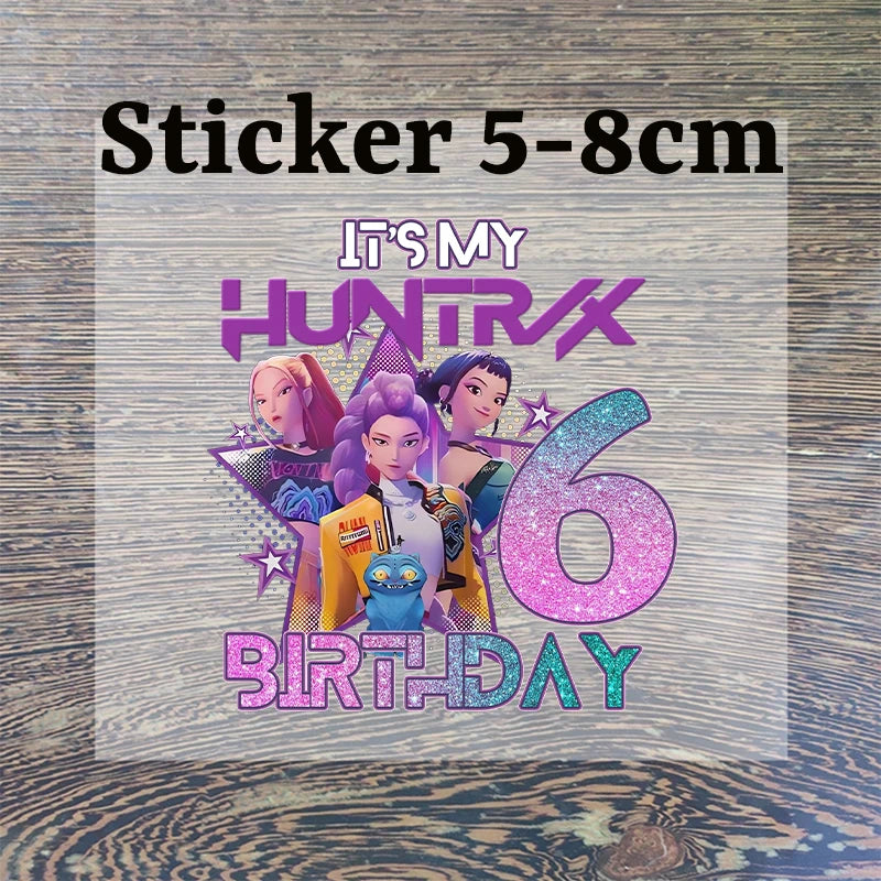 Kpop Demon Hunters Süße T-Shirts für Kinder Cartoon-Nummer Gedrucktes Kurzarm-Top Mädchen Sommermode T-Shirt Geburtstagsgeschenk