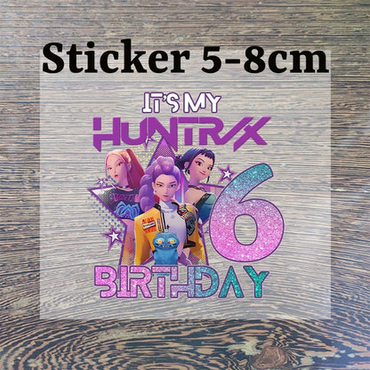 Kpop Demon Hunters Süße T-Shirts für Kinder Cartoon-Nummer Gedrucktes Kurzarm-Top Mädchen Sommermode T-Shirt Geburtstagsgeschenk