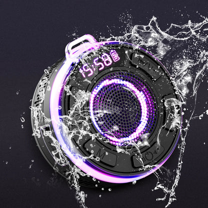 2025 Neuer kabelloser Lautsprecher IPX7 wasserdicht S3 bunte LED-Beleuchtung Starker Bass Soundguru S3 Bluetooth-Lautsprecher wasserdicht mit Mikrofon