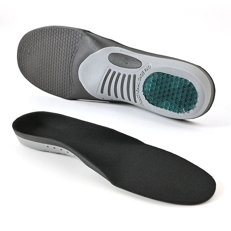 Carbonfaser-Einlegesohle Plantarfasziitis Orthopädische Schuh-Einlagen Fußgewölbe-Stütze Basketball Fußball Sport Schuhpolster Orthopädische Einlagen