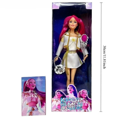NEUE Puppenspielzeug KPOP Demon Hunters Actionfigur Spielzeug Rumi Mira Zoey Schöne Prinzessin Baby Puppe aus Plastik DIY Spielzeug für Mädchen