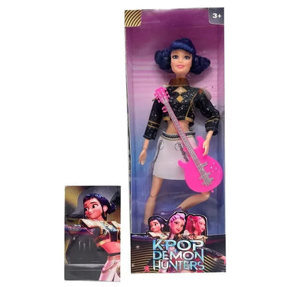 NEUE Puppenspielzeug KPOP Demon Hunters Actionfigur Spielzeug Rumi Mira Zoey Schöne Prinzessin Baby Puppe aus Plastik DIY Spielzeug für Mädchen