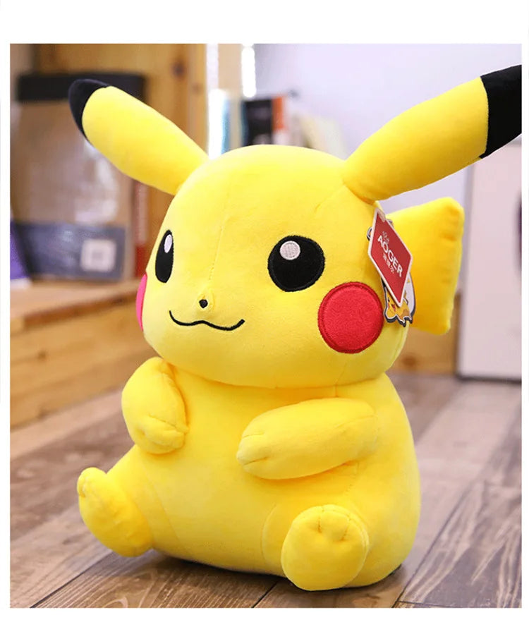 Pokemon Pikachu Plüschspielzeug Cartoon & niedliche Anime Kinder Spielzeug Stoffpuppe Valentinstagsgeschenk Heimdekoration