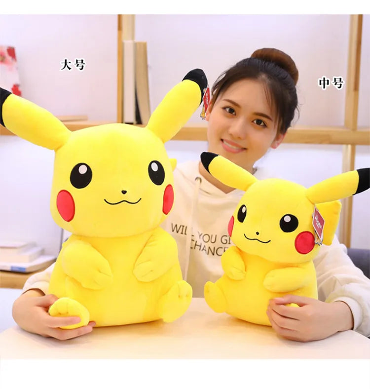 Pokemon Pikachu Plüschspielzeug Cartoon & niedliche Anime Kinder Spielzeug Stoffpuppe Valentinstagsgeschenk Heimdekoration