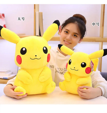Pokemon Pikachu Plüschspielzeug Cartoon & niedliche Anime Kinder Spielzeug Stoffpuppe Valentinstagsgeschenk Heimdekoration